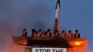 Anti-Illegal Immigration Creative Protest...Ireland (See Description)