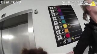 "Professional" Female Police Officer breaks down after punch to the nose at Manchester Airport