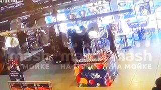 Crazy Kid comes back to kill Security Guard