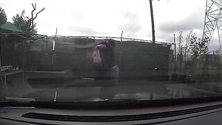 Black Man pulls up Shirt of Female Officer during Arrest