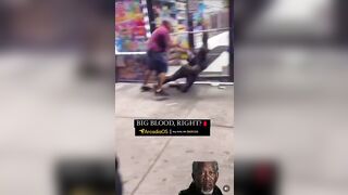 6 full strength punches after a KO is wild