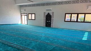 The Piera Mosque in Barcelona was due to be inaugurated today but last night went up in fIames.