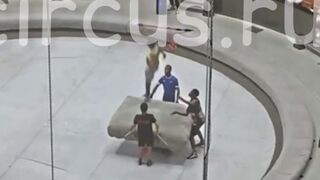 18 Year Old Gymnast Tragically Dies during Practice. (Slow Motion to show Head Snap back)