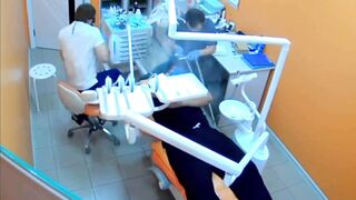Dentist instrument Explodes in Patient's Mouth (Slow Motion added)