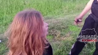 Married Man breaks up with Teenager (Redhead) then gets other Girls to Beat Her Up (Ends up in Dumpster)