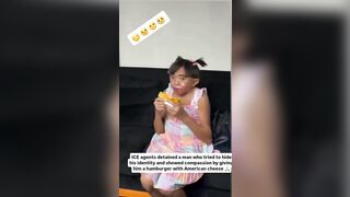 ICE agents capture an illegal immigrant man pretending to be a woman..