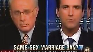 RIP John MacArthur!! Here he Roasts Gavin Newsom on Gay Marriage