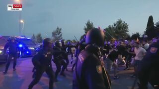 Spain In Chaos As Locals Fight Back Against Migrant