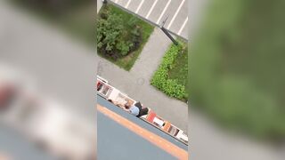 Man trying to Hold On Falls to his Death from Apartment Window