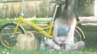 2 Women doing up onlyfans in public get stopped by Prying Lady