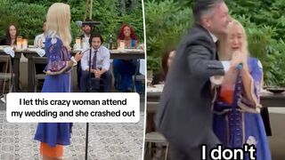 Stalker' declares love for groom in unhinged wedding speech