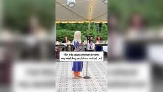 Stalker' declares love for groom in unhinged wedding speech