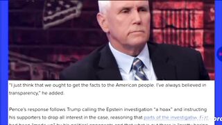 Former VP Pence on Jan 6, Epstein files