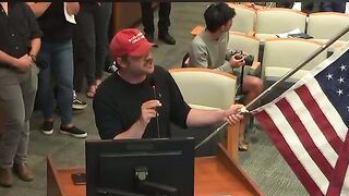 Orange County Resident Nick Taurus Torches Illegals so Badly that the Meeting is Adjourned