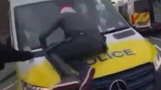 British Patriots are Sick of Police protecting Illegals. They Chase them away