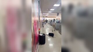 Furious Man at Airport wouldn't be a Problem if he wasn't so Big