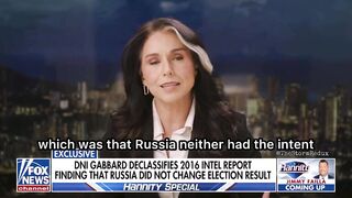 Tulsi Gabbard Talks in Detail about newly Declassified documents that Prove Obama Committed Treason