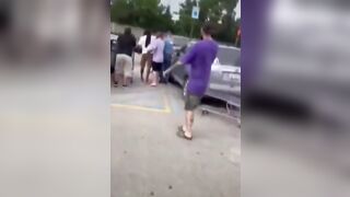 Guy with gun, confronts mass stabber at Walmart in Michigan