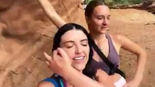 Heres why getting caught in a thunderstorm in Zion National Park is not a good idea: