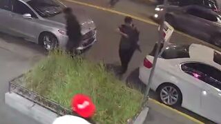 Security Guard delivers the quickest Karma in Shooting Point Blank (Alaska)