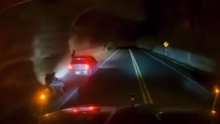 Criminals try to rob Truck Driver but Good Samaritan saves Him