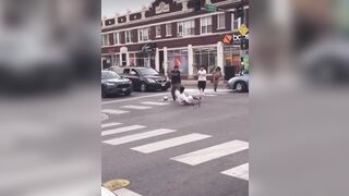 A day in the life of Chicago these Days. An epic ICE raid would do the City good.
