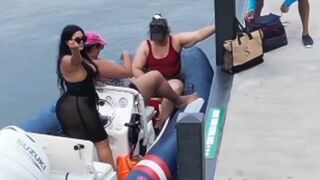 Boat Ramp unexpected exit, After give me the Finger !