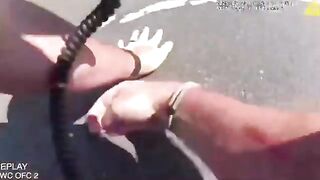 Inside The Car From Jamal Wali's Personal Camera When he Attacked Officer.