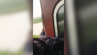 Cell Phone Thief didn't think this one through. Thief hangs from train, jumps off in dramatic video after snatching mobile
