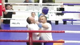 Referee pissed someone Off