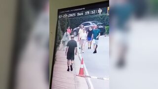 Pet Husky's Sudden Attack On Woman in Expensive part of Neighborhood