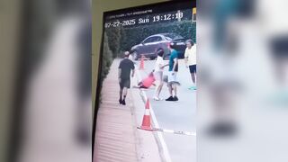 Pet Husky's Sudden Attack On Woman in Expensive part of Neighborhood