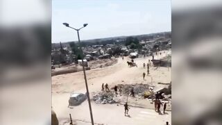 Terrible Tragedy, In Gaza, an airdrop containing humanitarian aid fell directly on a Family