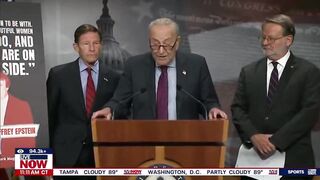 Sen. Schumer invokes century-old law called "Rule of Five" to FORCE the DOJ to release ALL documents related to Jeffery Epstein.