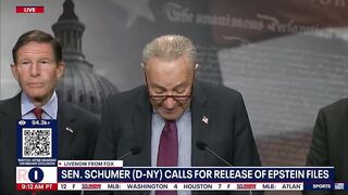 Sen. Schumer invokes century-old law called "Rule of Five" to FORCE the DOJ to release ALL documents related to Jeffery Epstein.