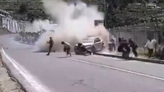At least two killed and eighteen injured following rally crash in Ecuador