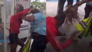 Riders assault CTA security on the Red Line in Chicago