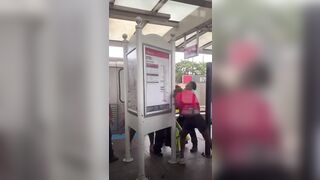 Riders assault CTA security on the Red Line in Chicago