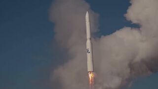 First Australian-made rocket crashes after 14 seconds of flight in a failed attempt to reach orbit