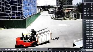 Woman on her Phone Knocked Over