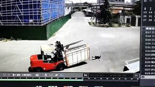 Woman on her Phone Knocked Over