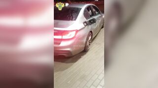 Woman met at the Club takes Man's Car and ends up Smashing It