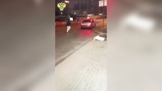 Woman met at the Club takes Man's Car and ends up Smashing It