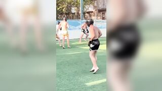 Superintelligences have invented "footboxing"