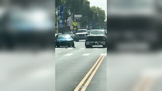 Lil road rage in South Gate