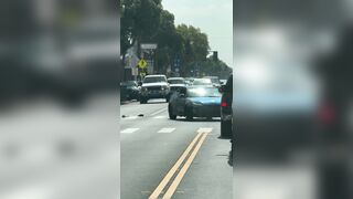 Lil road rage in South Gate