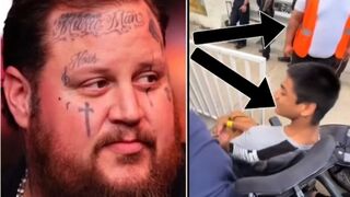 Security guard quits on the spot after dispute over helping fan in wheelchair