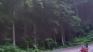 Don't ride the paint