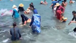 Aren't you supposed to Wear a Swimsuit? This is Morocco soon to be Europe