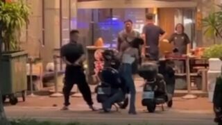 Wait for It..Man Beats GF With A Broom, Drags Her By Hair In Taiwan